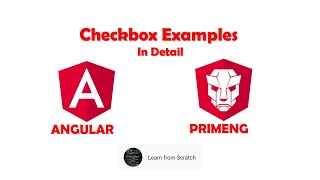 Angular Primeng CheckBox [upl. by Hgielar]