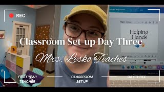 KINDERGARTEN CLASSROOM SET UP DAY 3 [upl. by Sherborne]