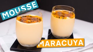 Como Hacer Mousse de Maracuya [upl. by Naji991]