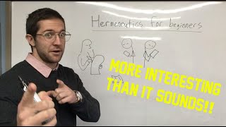 Intro to Hermeneutics in under 5 minutes [upl. by Gudren739]