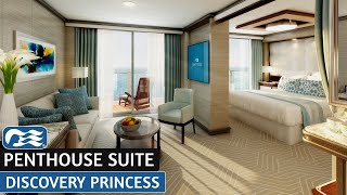 Discovery Princess  Penthouse Suite S4  Full Walkthrough Tour amp Review 4K [upl. by Brandie]