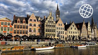 Historic Ghent Belgium Amazing Places 4K [upl. by Lamraj]