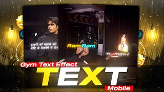 Create Text Effect In Alight Motion  Best Text Effect Breakdown  Dev2op [upl. by Kerril]