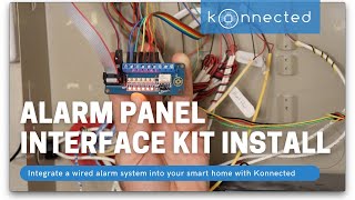 Konnected Alarm Panel Interface v2 1 install video w Ademco VISTA series alarm system amp SmartThings [upl. by Belloir]