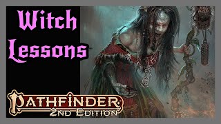 Pathfinder 2e Witch Class Overview Lessons  Feats [upl. by Naawaj241]