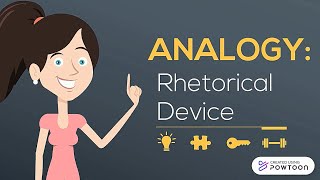 Analogy Rhetorical Device [upl. by Llehsram]