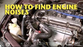 How To Find Engine Noises EricTheCarGuy [upl. by Pippy]