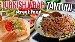 Turkish Wrap quotTantuniquot With Ground Beef amp Lavash Bread Recipe [upl. by Farron]