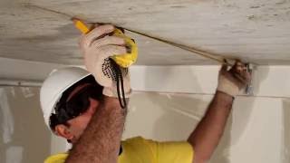 Do It YourselfDIY  Install a Ceiling a complete guide [upl. by Ydnes]