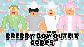 PREPPY BOY Outfit Codes ISiimplyDiiana [upl. by Tirreg518]