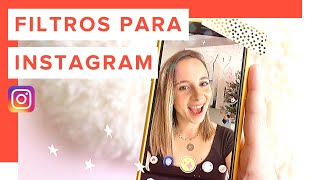 Cómo crear filtros para instagram PRINCIPIANTES [upl. by Araid]