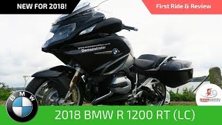 BMW R1200 RT 2018  First ride and review [upl. by Mallin87]