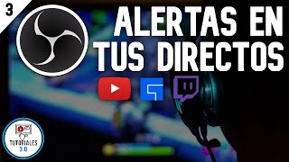 Cómo poner ALERTAS en OBS Studio Paso a paso ⚠️ Poner ALERTAS en Streamlabs [upl. by Cotterell629]