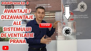 Avantaje și Dezavantaje ale Sistemului de Ventilație PRANA AskPrana Ep 8 [upl. by Leverick468]