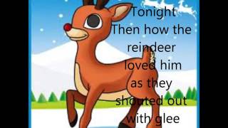 Rudolph The Red Nosed Reindeer Lyrics [upl. by Bili961]