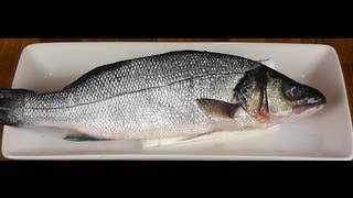 How to Fillet a Whole Branzino Cleaning amp Cutting Tutorial [upl. by Eninahpets]