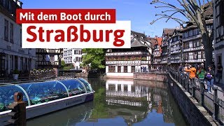 Straßburg im Elsass  modern und historisch [upl. by Llewop]