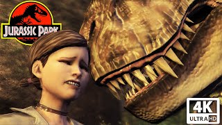 JURASSIC PARK THE GAME All Cutscenes Game Movie 4K 60FPS Ultra HD [upl. by Trebliw988]