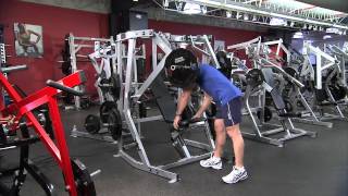 Hammer Strength PlateLoaded Decline Press Instructions [upl. by Slater803]