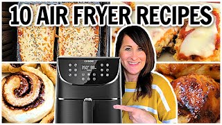 10 EASY Air Fryer Recipes  THIS is What to Make in Your Air Fryer  Cosori amp Philips XXL [upl. by Stavros21]