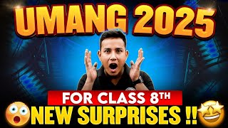 Whats Inside Umang 2025 Batch for Class 8th 😱 🔥 [upl. by Akerue]