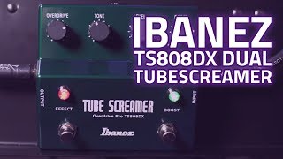 Ibanez Tube Screamer TS808DX Review [upl. by Gabriell]