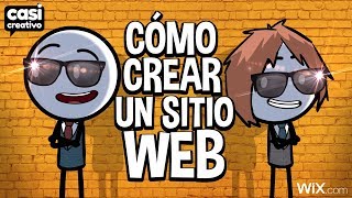 Cómo crear un sitio web  Casi Creativo [upl. by Suoicerpal]