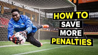 PENALTY SAVING secrets from a pro coach  goalkeeper tutorial [upl. by Waynant]