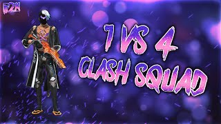 B2K CLASH SQUAD B2K VS PRO PLAYERS  INSANE 1 VS 4 [upl. by Oiludbo]