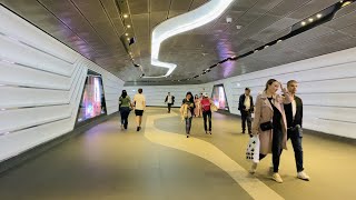 Australia  Walking tour from Wynyard Station to Barangaroo  Sydney May 2022 [upl. by Shaun418]