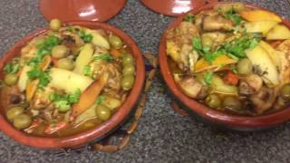 Moroccan Chicken Tagine  Tajine  How To Make Tagine [upl. by Cohe]