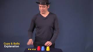 Cups and Balls  Magic Trick [upl. by Idnar]