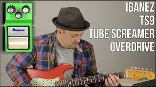 Ibanez Tube Screamer TS9  Guitar Pedal Review and Demo [upl. by Irrehs]