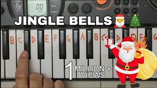 Jingle Bells Easy Piano Tutorial [upl. by Aicile]