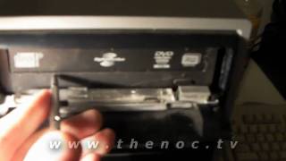 How to manually open a CD or DVD drive [upl. by Ynnaf832]