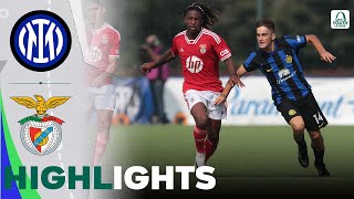 Inter vs Benfica  Highlights  UEFA Youth League 03102023 [upl. by Bernie]