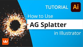 How to Make Cool Splatter Effects in Adobe Illustrator Astute Graphics [upl. by Helga639]