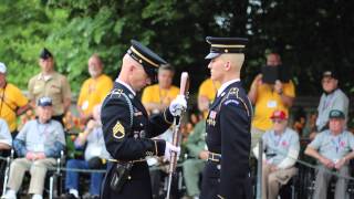 Guard Commander Inspection  Arlington National Cemetery [upl. by Masera576]