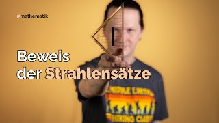 Beweis der Strahlensätze [upl. by Adnima941]