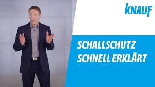 Schallschutz schnell erklärt [upl. by Orose]