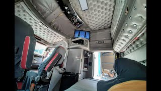 Interior AEROCAB mostrando DETALLADAMENTE camarote KENWORTH t800 [upl. by Lancaster]