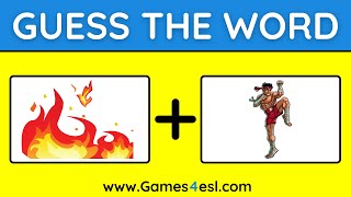 Guess The Word Game  Compound Words  Easy [upl. by Nicola]