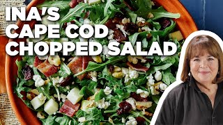 Ina Gartens Cape Cod Chopped Salad  Barefoot Contessa  Food Network [upl. by Nylyrehc206]