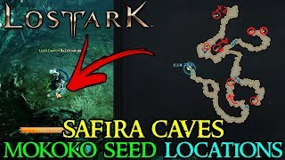 LOST ARK  SAPIRA CAVE ALL MOKOKO SEED LOCATIONS [upl. by Rachelle]