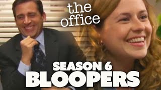 Season 6 BLOOPERS  The Office US  Comedy Bites [upl. by Vernice338]