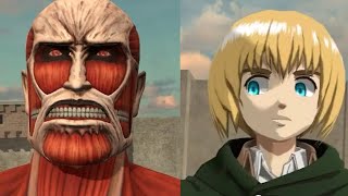 Armin VS the Colossal Titan [upl. by Sayers]