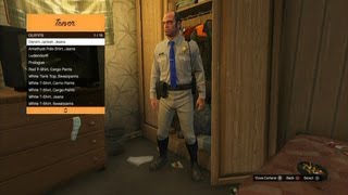 GTA V  Outfits unlocked after storyline [upl. by Ranilopa]