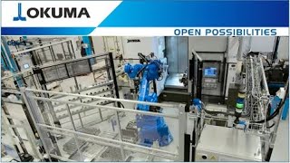 Okuma Fully Automated Production Cell [upl. by Inait]