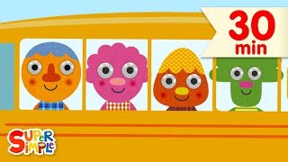 The Wheels On The Bus  featuring Noodle amp Pals   More Kids Songs from Super Simple Songs [upl. by Okiruy]