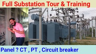 3311kv substation training  3311 kv substation working [upl. by Arannahs]